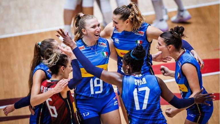 Женская сборная Италии по волейболу / Фото FIVB Женская сборная Италии по волейболу / Фото FIVB