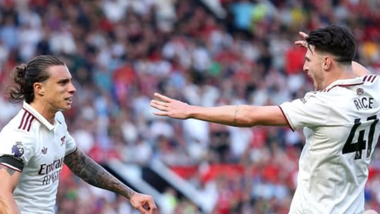 Рікардо Калафіорі та Деклан Райс / Фото instagram.com/arsenal/ Рікардо Калафіорі та Деклан Райс / Фото instagram.com/arsenal/