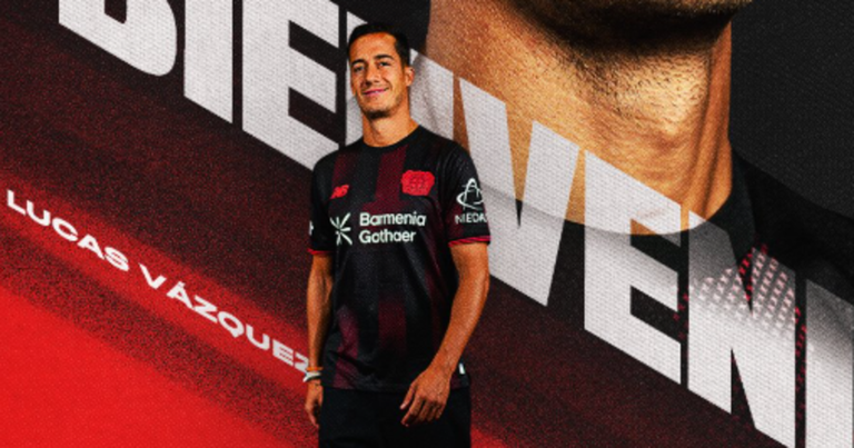 Лукас Васкес / Фото ФК Байєр