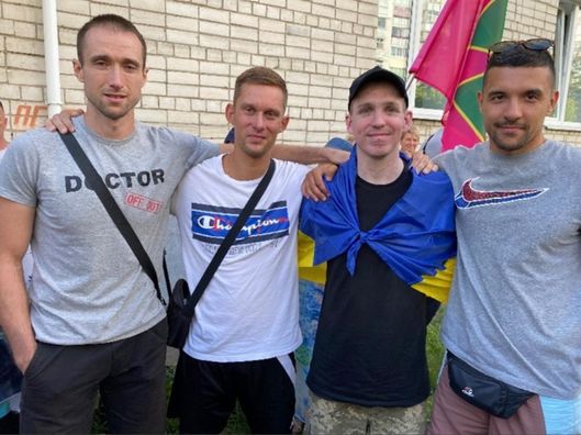 Український волейболіст повернувся додому після 3 років у російському полоні