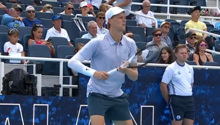 Яннік Сіннер / Скріншот