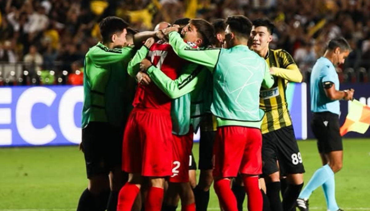 Гравці Кайрата / Скріншот