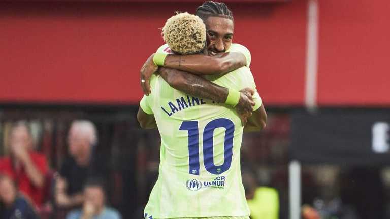 Рафінья та Ламін Ямаль / Фото Getty Images