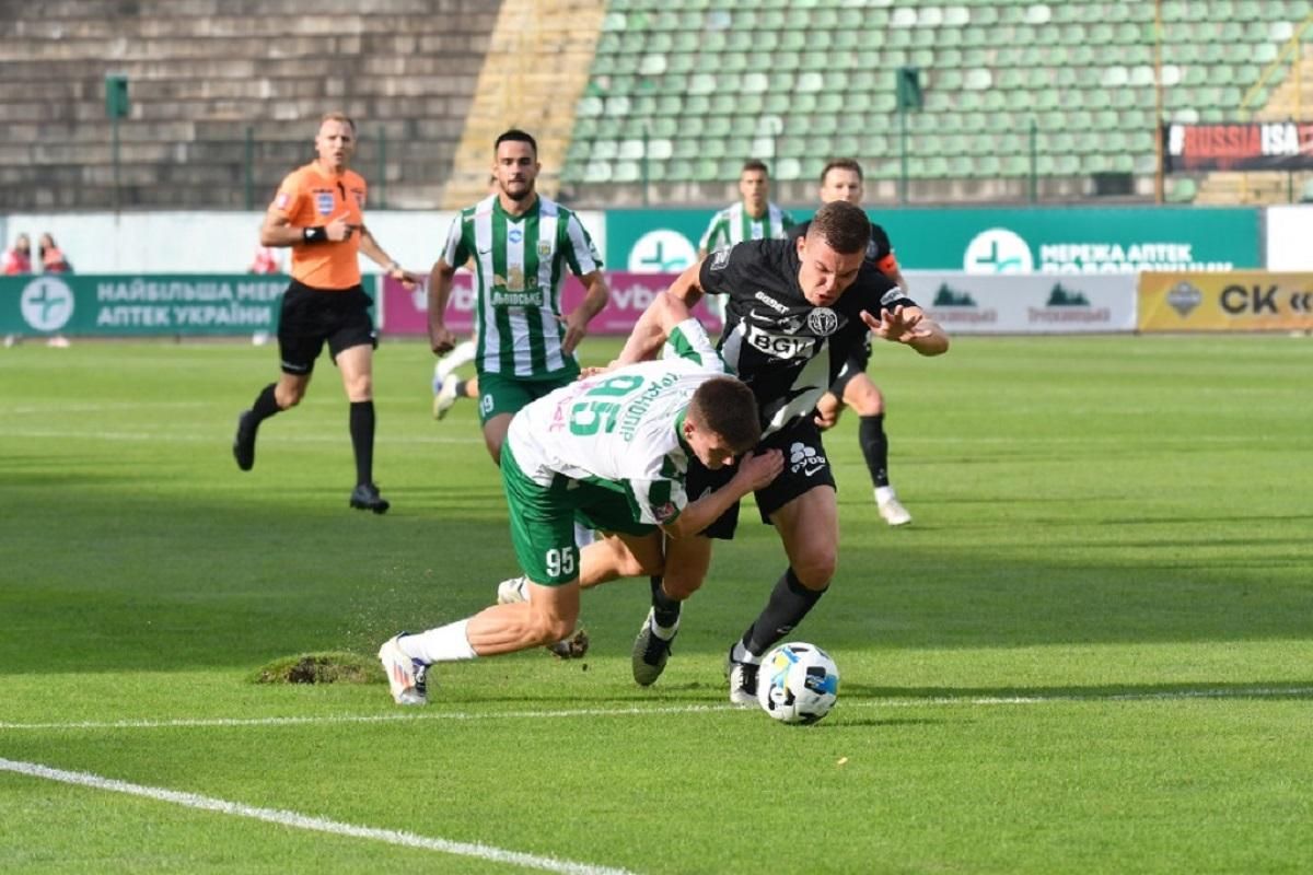 Карпаты уступили Полесью / Фото УПЛ