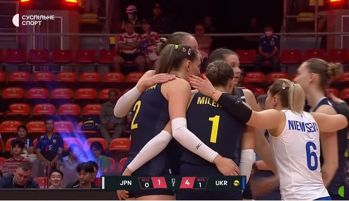 Жіноча збірна України з волейболу ледь не створила сенсацію на ЧС з Японією, але програла драматичний тай-брейк