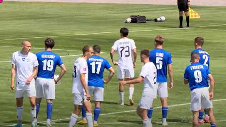 ЮКСА обыграла Подолье / Скриншот из видео ЮКСА обыграла Подолье / Скриншот из видео