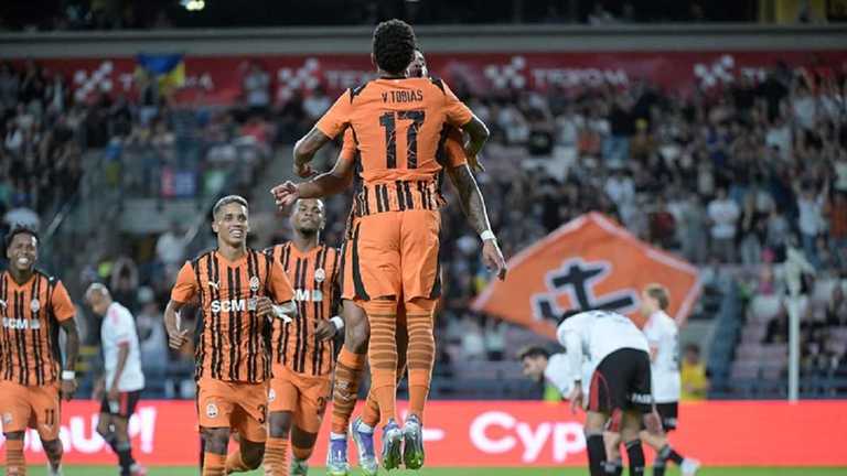 Гравці Шахтаря / Фото прес-служби Шахтаря Гравці Шахтаря / Фото прес-служби Шахтаря