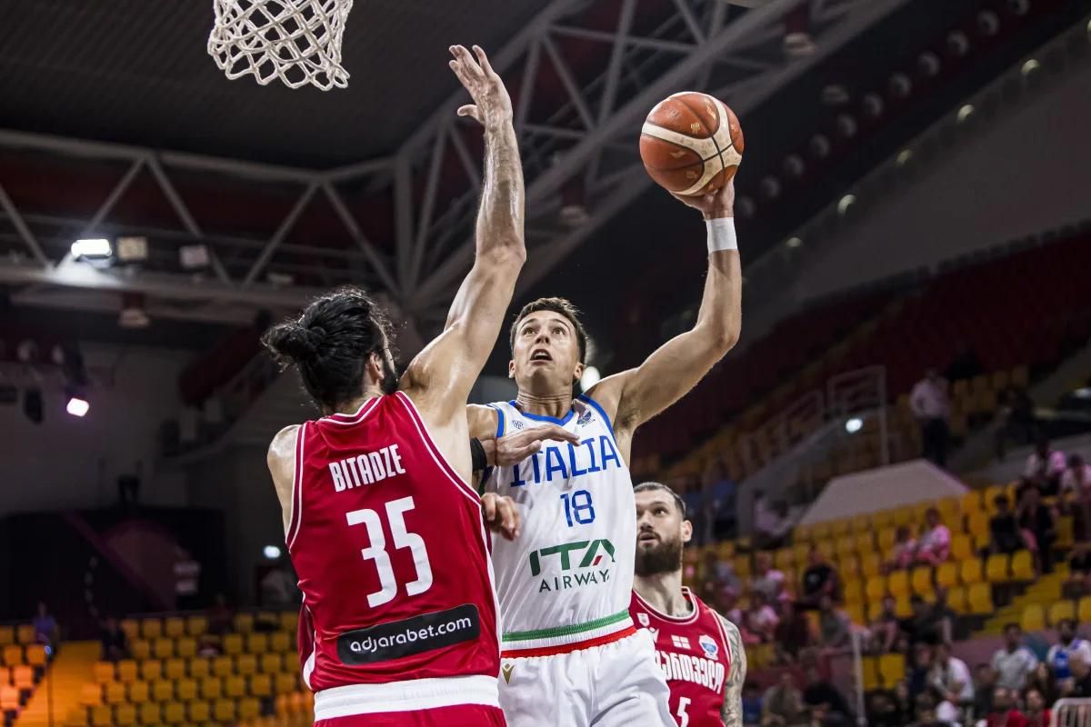Италия – Грузия / Фото FIBA