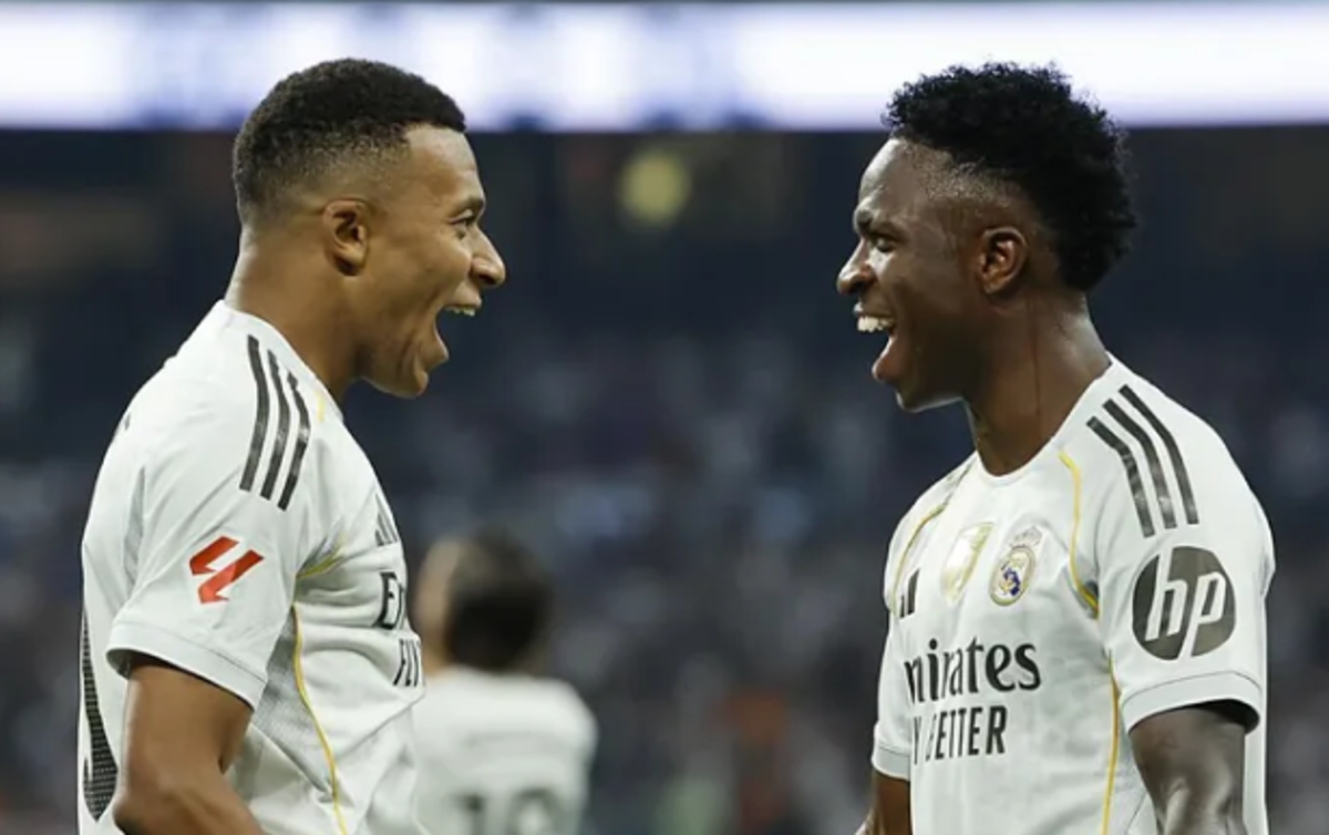 Мбаппе й Вінісіус / Фото EFE