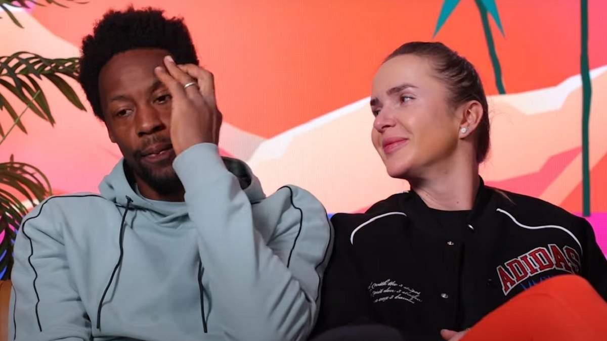 Монфис и Свитолина / Скриншот