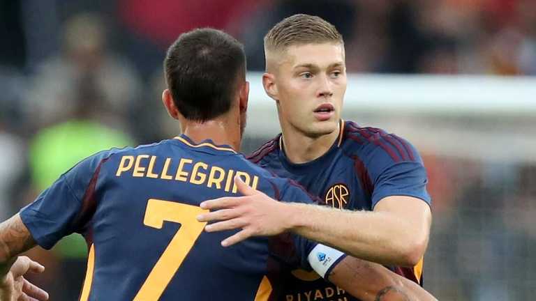 Пеллегріні та Довбик / Фото Paolo Bruno/Getty Images Пеллегріні та Довбик / Фото Paolo Bruno/Getty Images