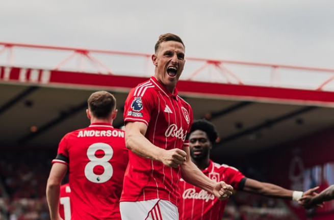 Ноттінгем – Брентфорд – 3:0 / Фото instagram.com/officialnffc/ Ноттінгем – Брентфорд – 3:0 / Фото instagram.com/officialnffc/