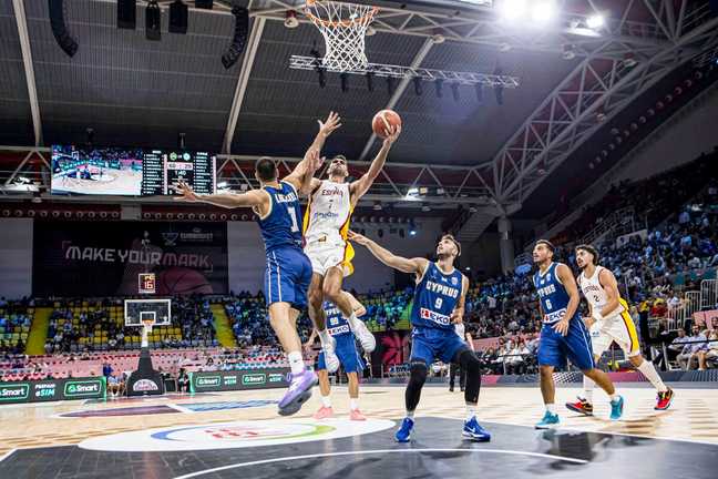 Іспанія – Кіпр /  Фото FIBA