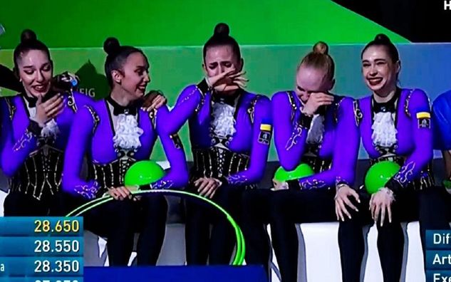 Українки сенсаційно стали чемпіонками світу з художньої гімнастики у групових вправах – вперше за 12 років