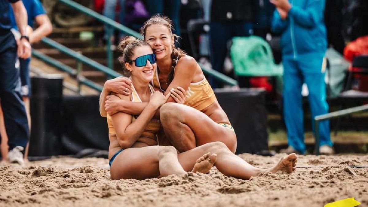 Тетяна Лазаренко і Марина Гладун / Фото CEV