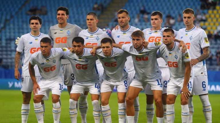 Игроки Динамо / Фото киевского клуба