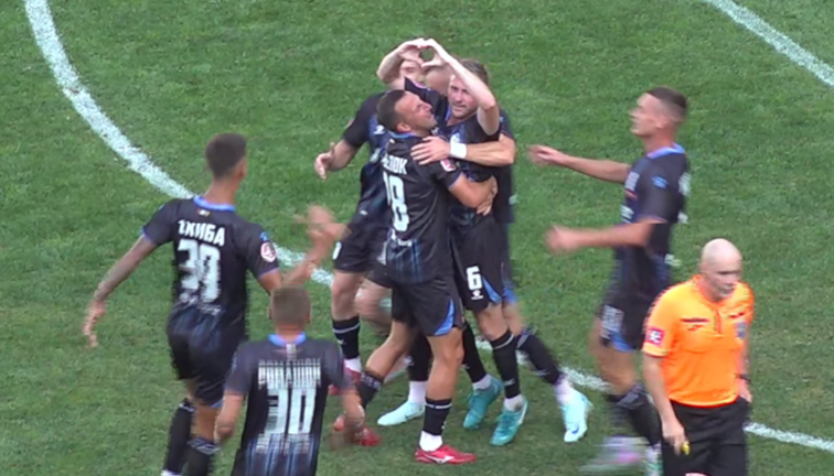 Гравці Чорноморця / Скріншот