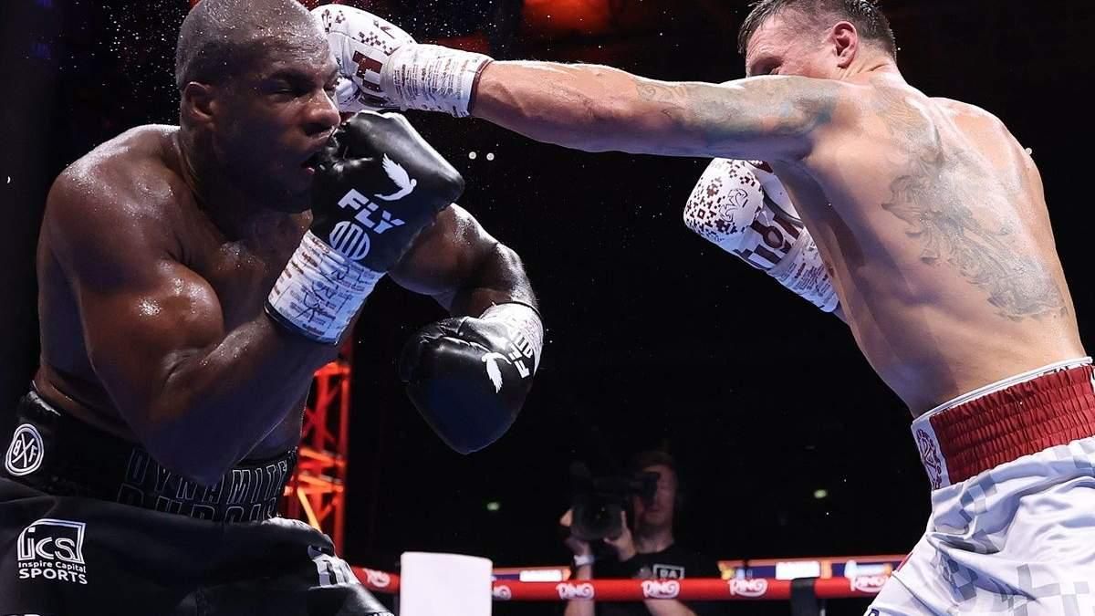 Даніель Дюбуа та Олександр Усик / Getty Images