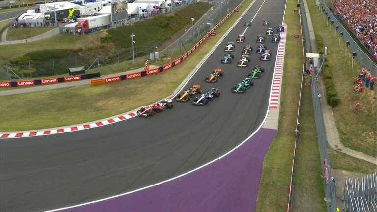 Гран-прі Угорщини /Скріншот з трансляції Гран-прі Угорщини /Скріншот з трансляції