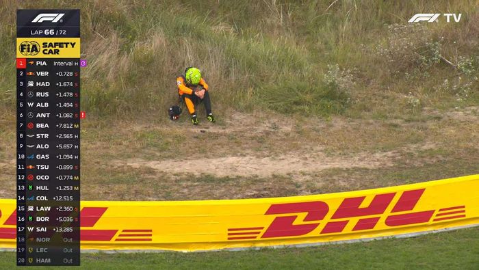 Піастрі засмутив Ферстаппена й виграв Гран-прі Нідерландів – фіаско Норріса, аварії Хемілтона й Леклера