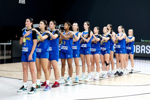 Жіноча збірна України U-16 здобула дебютну перемогу на Євробаскеті 