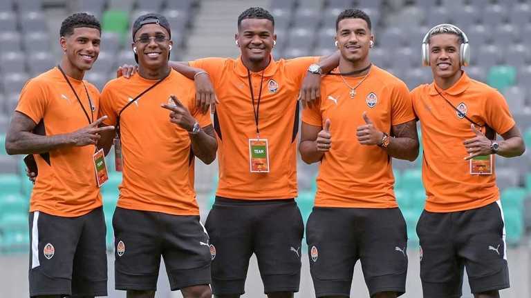 Аліссон (у центрі) / Фото Шахтар Аліссон (у центрі) / Фото Шахтар