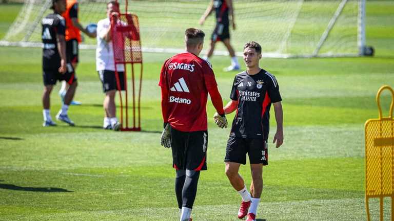 Трубін і Судаков / Фото Бенфіка Трубін і Судаков / Фото Бенфіка