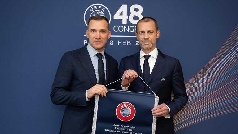 Андрей Шевченко и Александер Чеферин / Фото из соцсетей Андрей Шевченко и Александер Чеферин / Фото из соцсетей