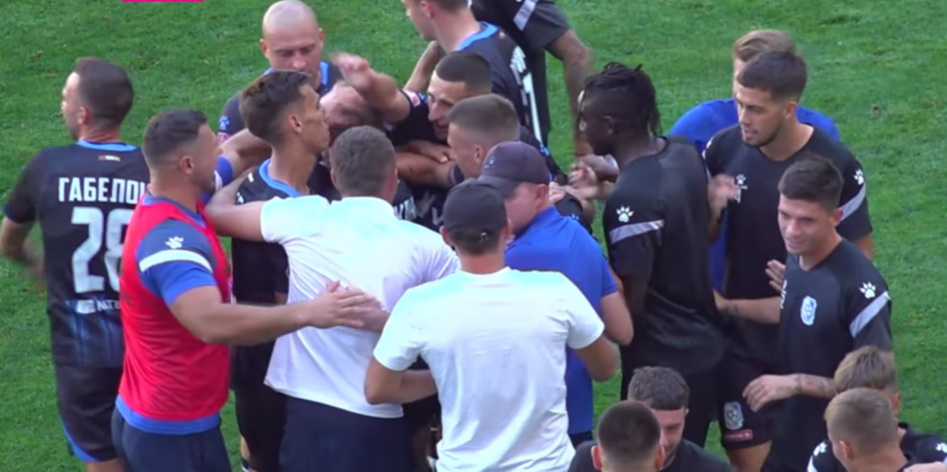 Гравці Чорноморця / Скріншот