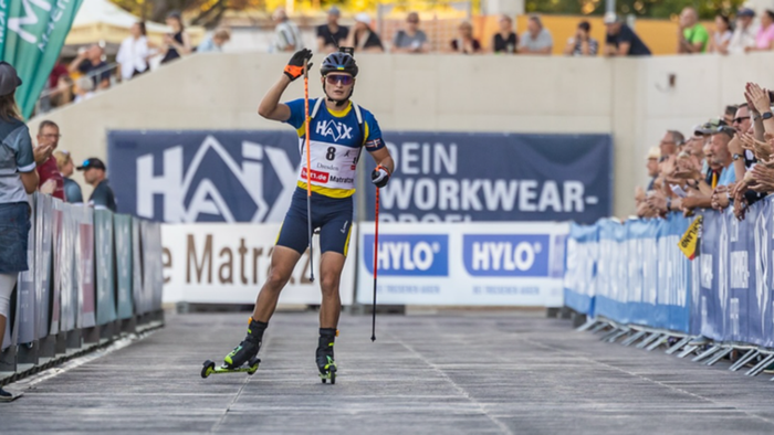 Мандзин став переможцем суперспринту на чемпіонаті України з літнього біатлону