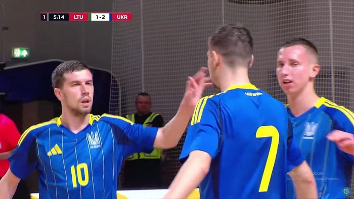 Збірна України з футзалу вдруге за два дні обіграла Литву 