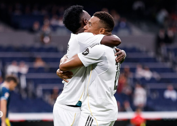Вінісіус та Мбаппе / Фото instagram.com/realmadrid/
