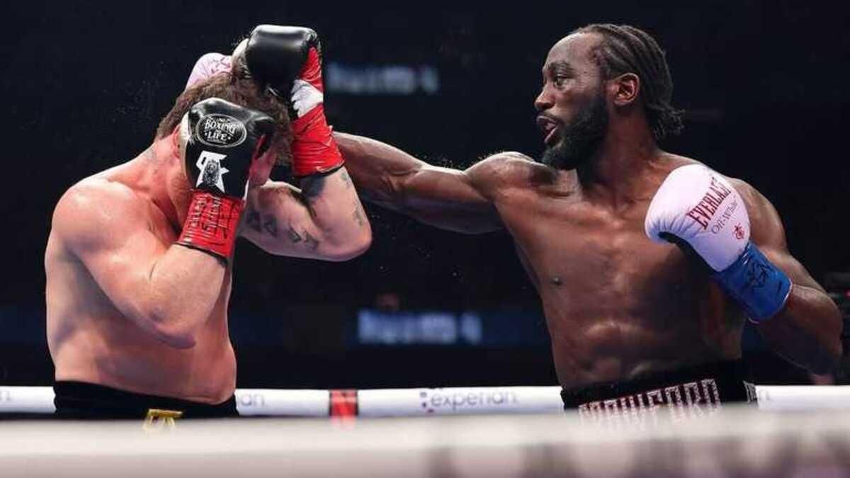 Сауль Канело Альварес та Теренс Кроуфорд / Фото Getty Images for Netflix