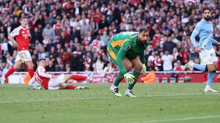 Арсенал – Манчестер Сіті – 1:1 / Photo by Catherine Ivill – AMA/Getty Images) 