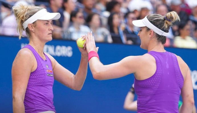 US Open-2025: визначились чемпіонки жіночого парного розряду 