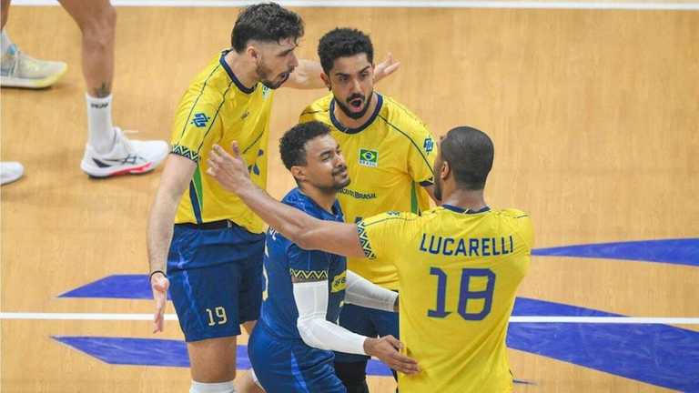 Збірна Бразилії з волейболу / Фото FIVB Збірна Бразилії з волейболу / Фото FIVB