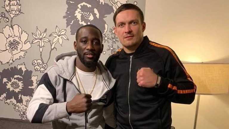 Кроуфорд і Усик / фото з соцмереж Кроуфорд і Усик / фото з соцмереж