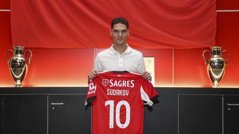 Георгій Судаков / Фото ФК Бенфіка Георгій Судаков / Фото ФК Бенфіка