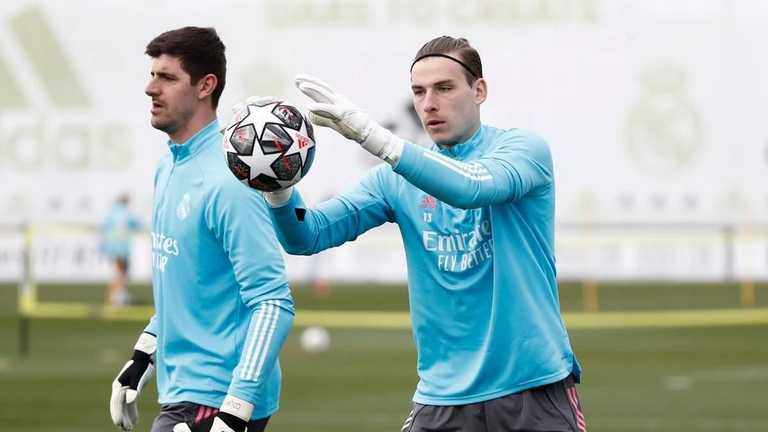 Тібо Куртуа та Андрій Лунін / фото: Antonio Villalba/Real Madrid via Getty Images Тібо Куртуа та Андрій Лунін / фото: Antonio Villalba/Real Madrid via Getty Images