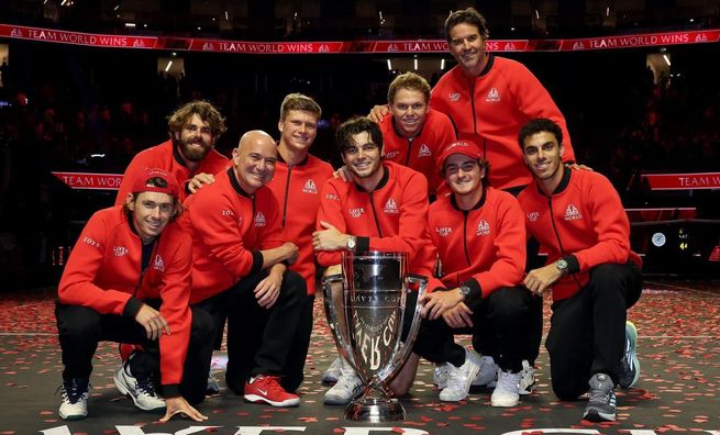 Збірна світу втретє поспіль виграла Кубок Лейвера – Фріц прибив тенісиста з російським корінням у вирішальному матчі