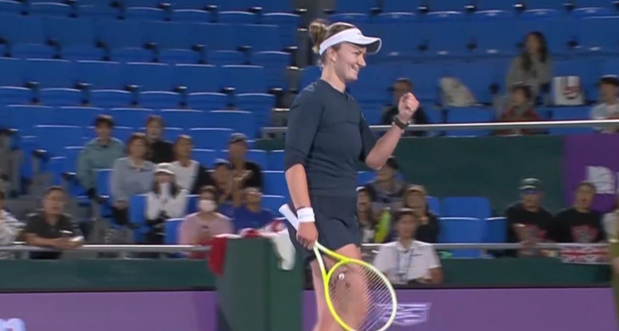 Барбора Крейчикова / Скріншот