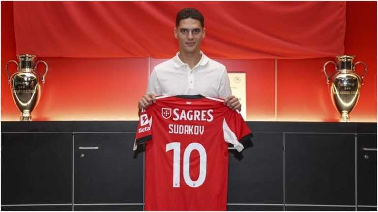 Георгій Судаков / Фото: ФК Бенфіка 
