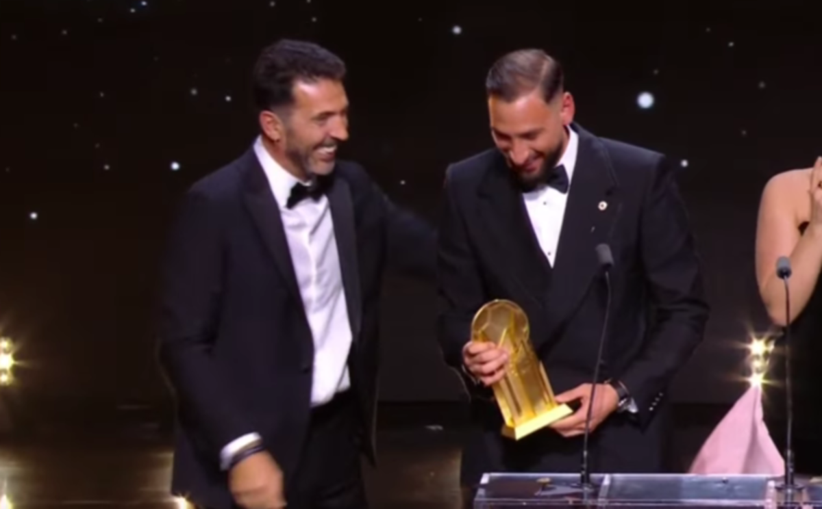 Буффон і Доннарумма / Скріншот