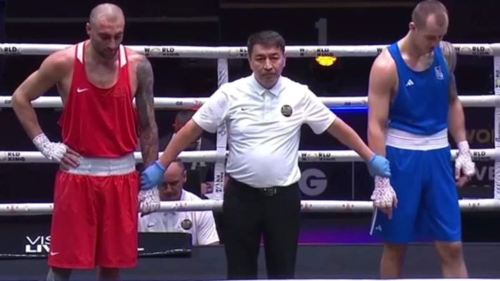 Грузин, що програв українцю Жасану на ЧС з боксу, публічно назвав його хохлом та образив лікарку – (ВІДЕО)