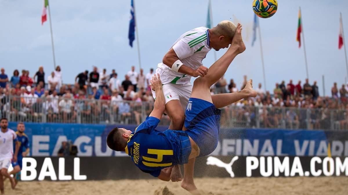 Збірна України з пляжного футболу / фото: beachsoccer.com 