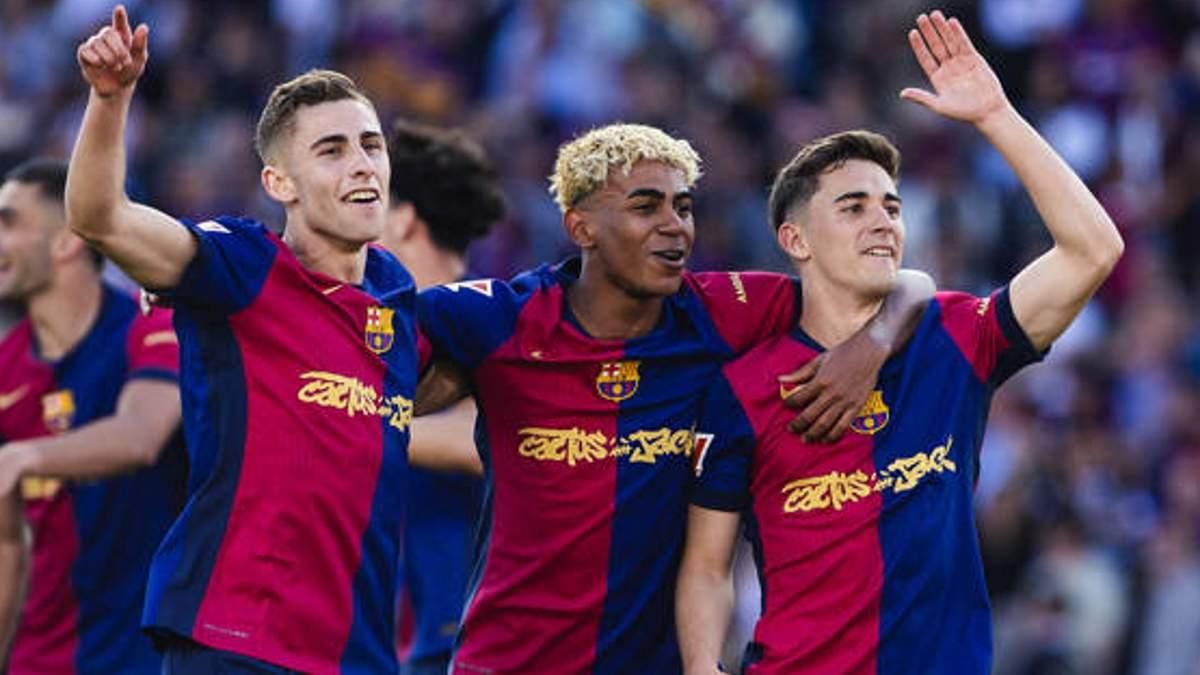 Фермін Лопес, Ламін Ямаль та Гаві / IMAGO 