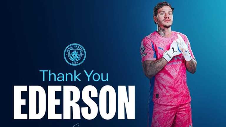 Эдерсон / фото: ФК Манчестер Сити Эдерсон / фото: ФК Манчестер Сити