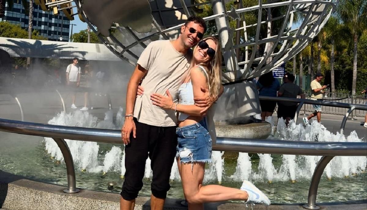 Ольга Харлан з коханим / Фото з Instagram