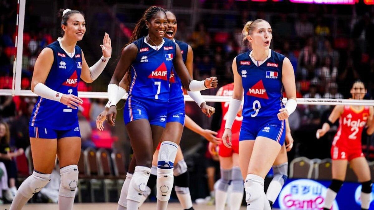 Жіноча збірна Франції з волейболу / Фото FIVB
