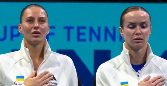 Костюк не стримала емоцій під час гімну України перед матчем з Іспанією – щемливе відео